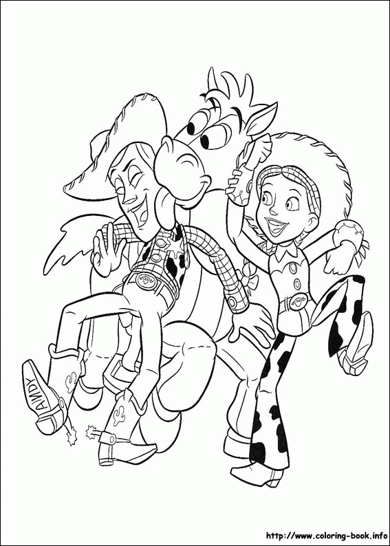 Toy Story kolorowanki